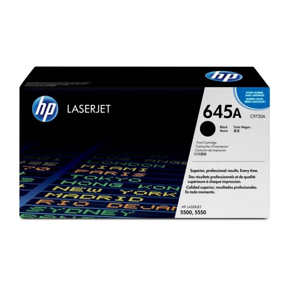 HP 645A C9730A Black