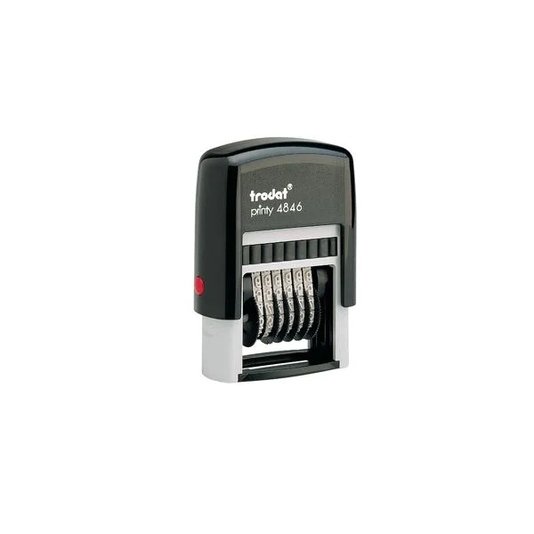 Trodat Numerador Automático Plástico 6 Rodas Printy 4846 - 44132
