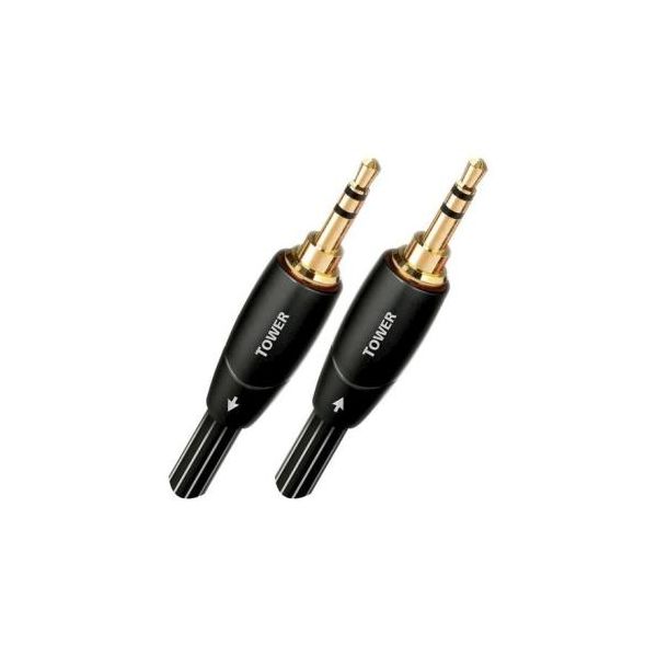 Audioquest 1m Tower 3.5mm 1m 3.5mm 3.5mm Black