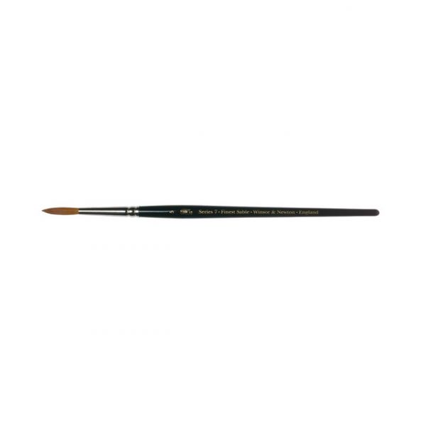 Winsor & Newton Pincel de Aguarela Series 7 Pincel de Pêlo de Marta Kolinsky Tam. 5