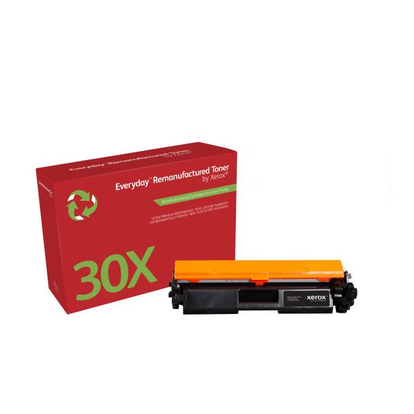 Xerox Toner Remanufaturado HP 30X Preto