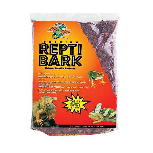 Zoo Med Repti Bark Substrato Natural Reutilizável 4.4l