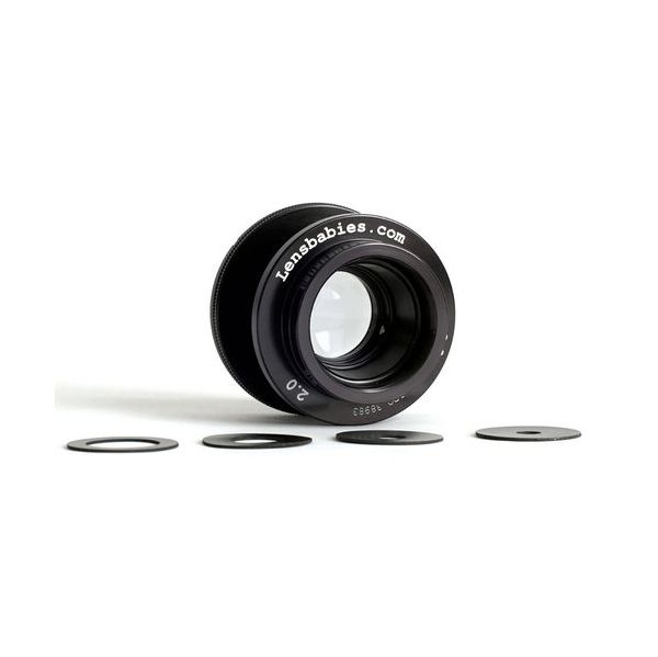 Objetiva Lensbaby Objetiva Velvet 56 Silver Fuji X - LBV56SEF