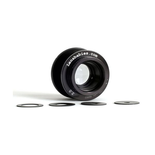 Objetiva Lensbaby Objetiva Velvet 85 Silver Canon Ef - LBV85SEC