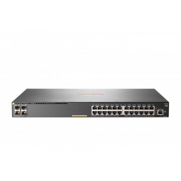 HP Switch Aruba 2930F 24G PoE+ 4SFP+ - JL255A