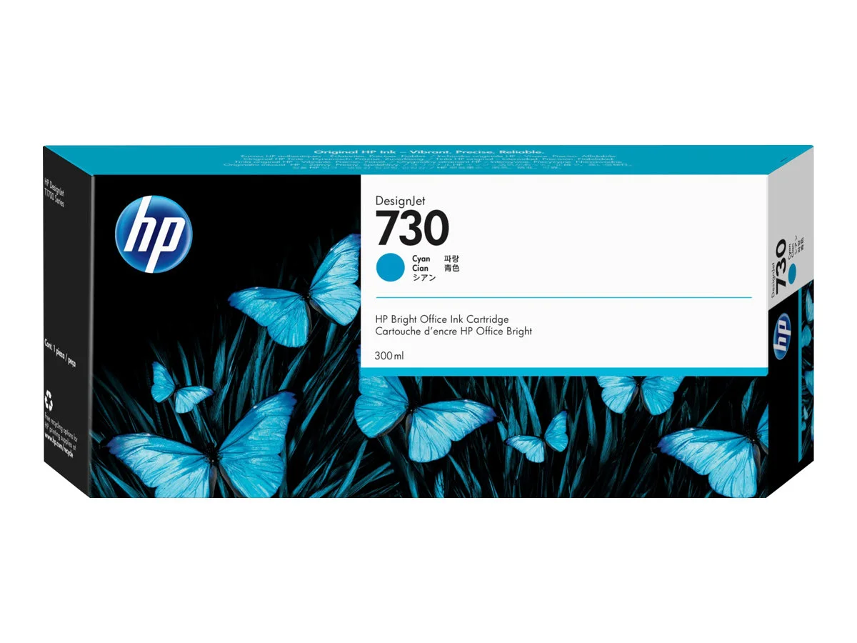 HP 730 Azul Cartucho de Tinta Original – P2V68A