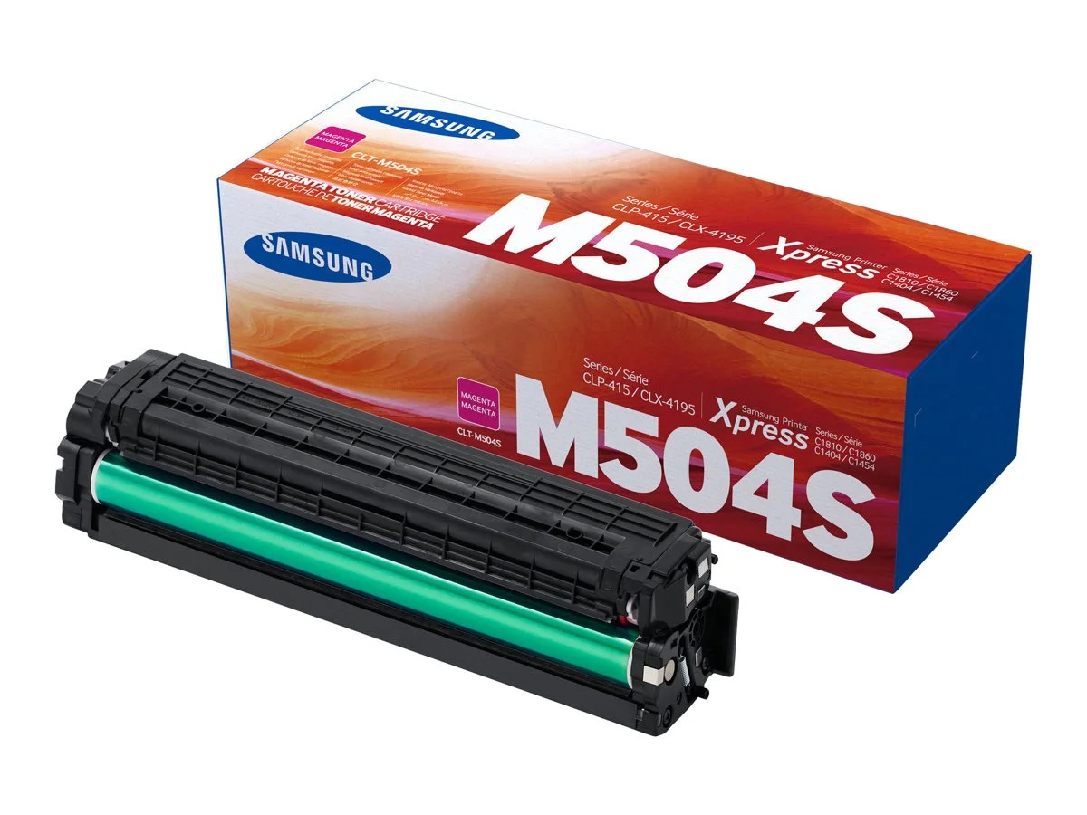 Samsung CLP415/CLX4195 Magenta Cartucho de Toner Original – CLT-M504S/SU292A