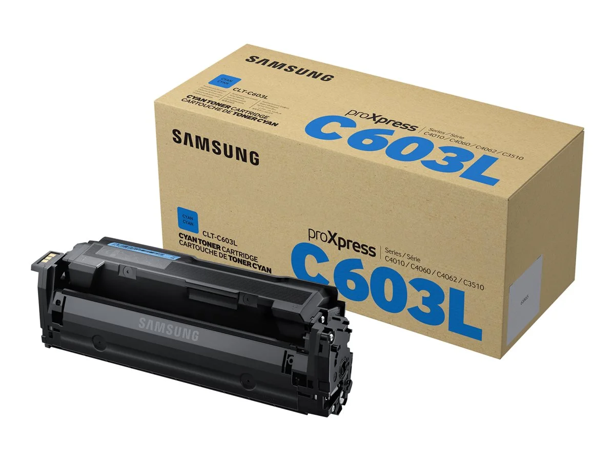 Samsung CLT-C603L Azul Cartucho de Toner Original – SU080A
