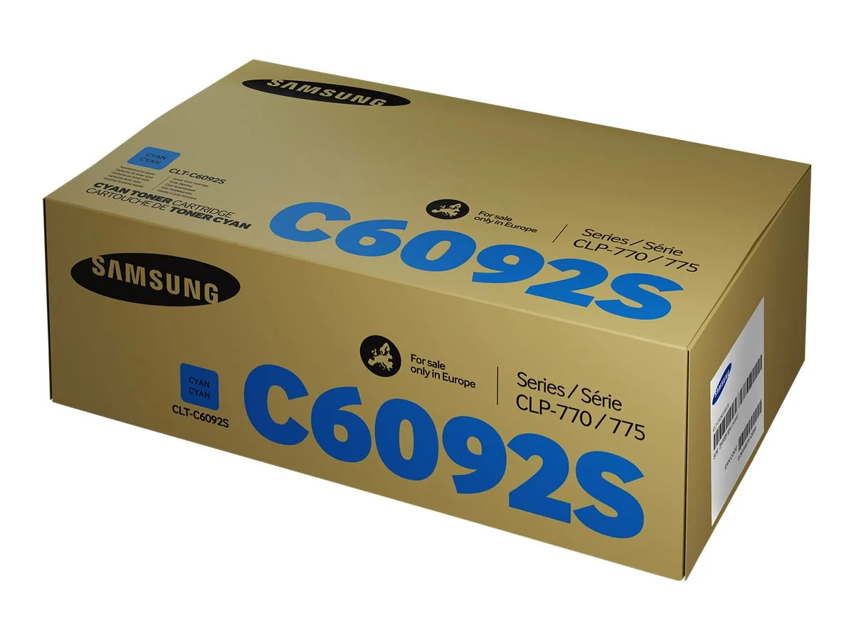 Samsung CLP770/CLP775 Azul Cartucho de Toner Original – CLT-C6092S/SU082A