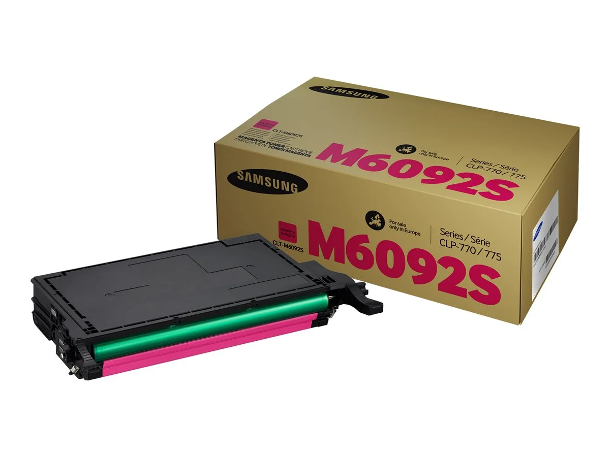 Samsung CLP770/CLP775 Magenta Cartucho de Toner Original – CLT-M6092S/SU348A