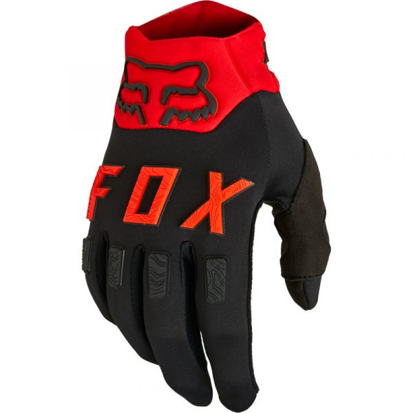 Fox Luvas Legion Water Black / Red S - 25800-017-S