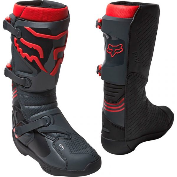 Fox Botas Comp Black / Red 12