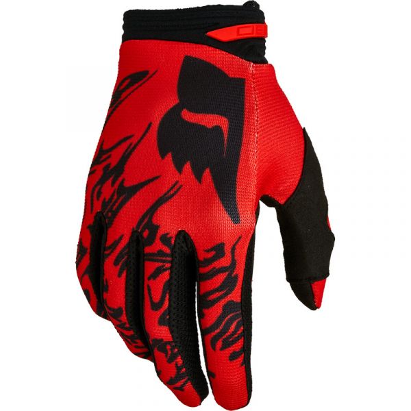 Fox Luvas 180 Peril Fluorescent Red S - 28157-110-S