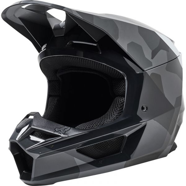 Fox Capacete V1 Bnkr Black Camo L