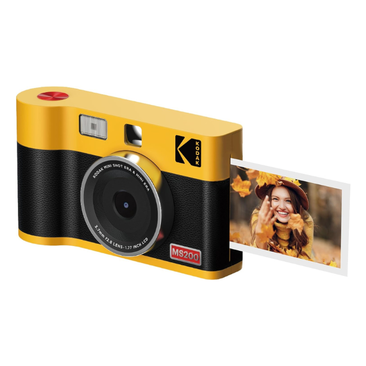 Máquina Fofográfica Kodak Mini Shot 2 Era MS200 Amarelo (60 Folhas)