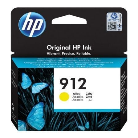 Tinteiro Original HP nº912 / Amarelo