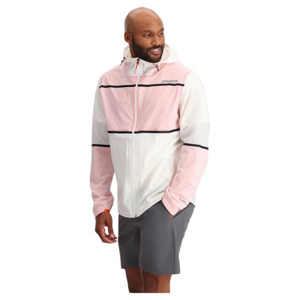 Spyder Lucent Shell Jacket Laranja L Homem