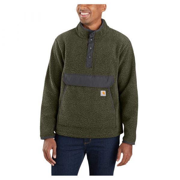 Carhartt Sherpa Relaxed Fit Jacket Castanho M