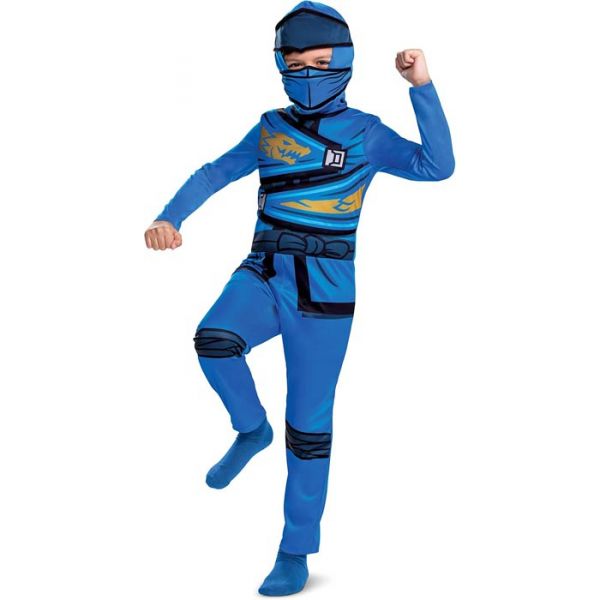 Disguise Fato Jay Lego Ninjago 4-6 Anos - 581157592