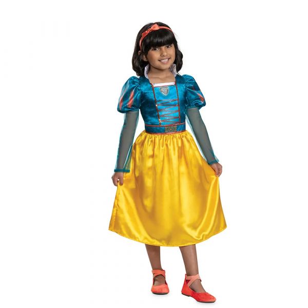 Disguise Branca De Neve Clássica Personalizada 5-6 Anos
