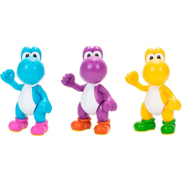 Jakks Pacific Super Mario Bros - Yoshi Multi Pack 10 cm