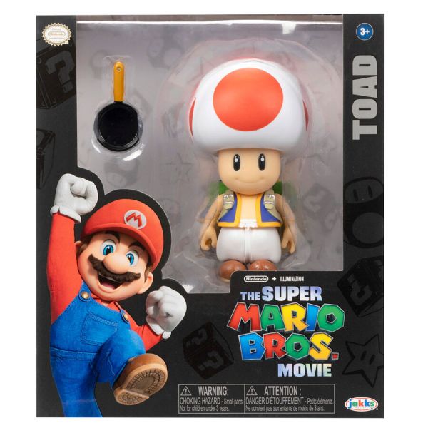 Jakks Pacific - Super Mario Bros. Movie - Toad 13cm