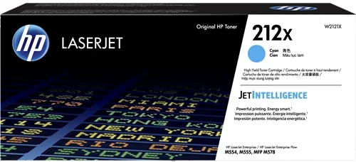 HP W2121X Azul Cartucho de Toner Original – 212X