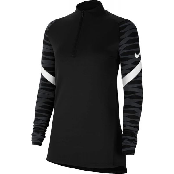 Nike Camisola W Nk Dry Strike 1/4 Zip Drill Top cw6875-010 XL Preto