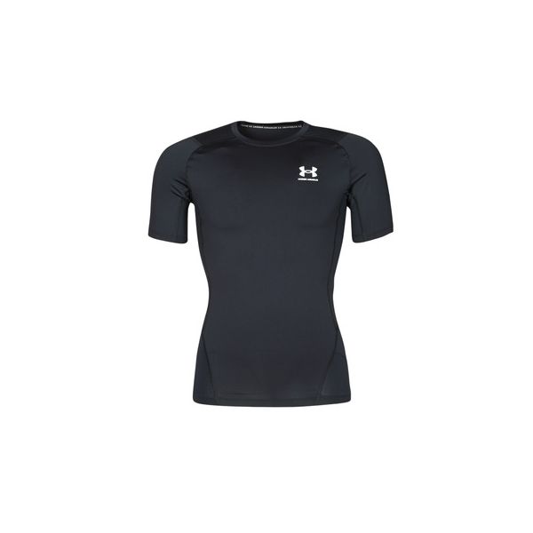 Under Armour T-Shirt HeatGear® Preto / Branco L