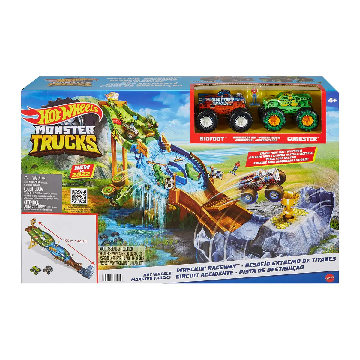 Hot Wheels Monster Trucks - Desafio Extremo de Titãs
