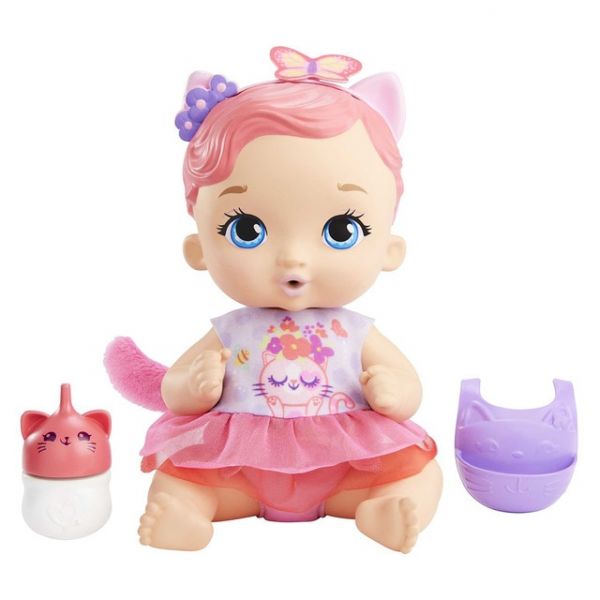 Mattel My Garden Baby Boneca Alimenta e Muda Fralda