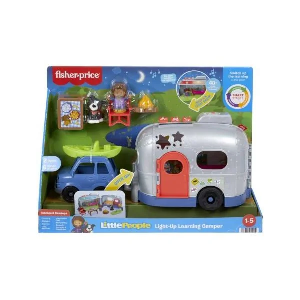 Fisher-Price Carro de Pequenas Pessoas com Caravana