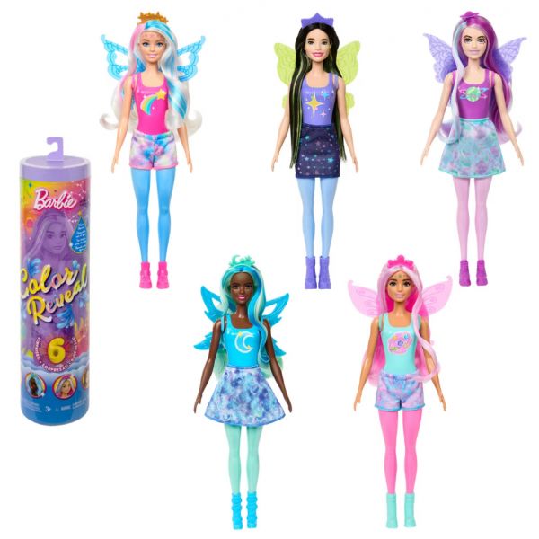 Barbie Color Reveal Galáxia Arco-Ìris - Envio Aleatório