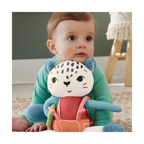 Fisher-Price Peluche Sensorial Leopardo das Neves Eco