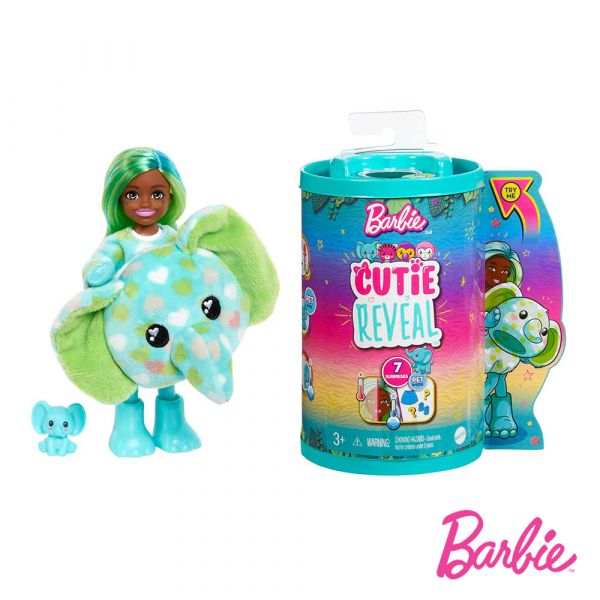 Mini Barbie Cutie Reveal Elefante 3+