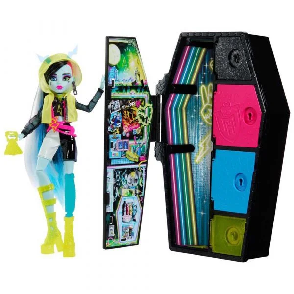 Monster High Skulltimates Secrets Neon Frankie Stein - HNF79