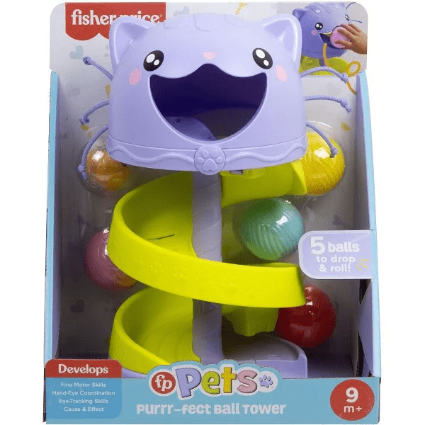 FISHER-PRICE TORRE DO GATO COM BOLAS