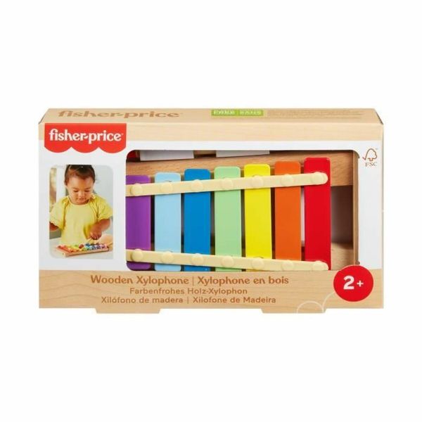 Fisher-Price Xilofone de Madeira HXV13