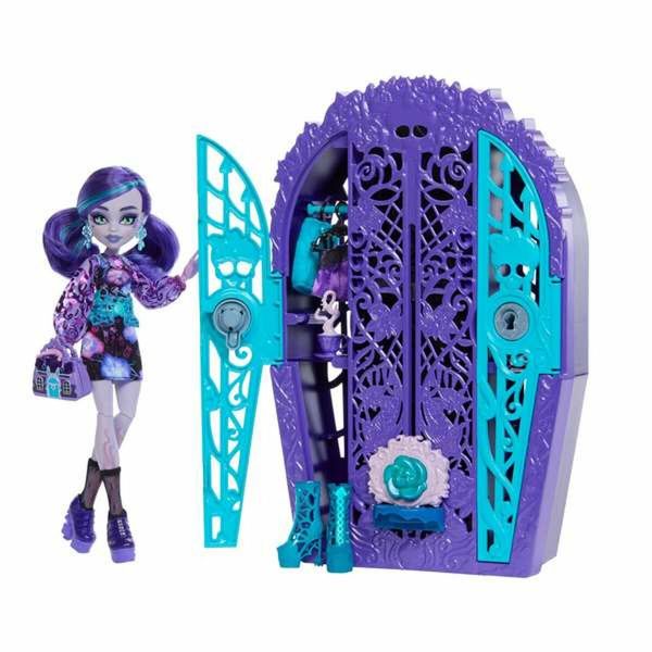 Monster High Boneca Twyla Skulltimate Secrets Garden Mysteries Roxo