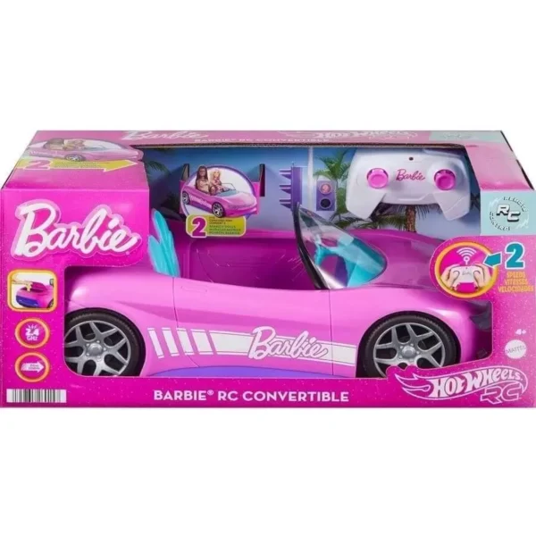 HOT WHEELS BARBIE CARRO DESCAPOTAVEL