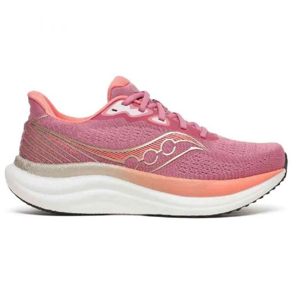 Saucony Sapatilhas de Running Triumph 23 Mauve / Black 38 1/2