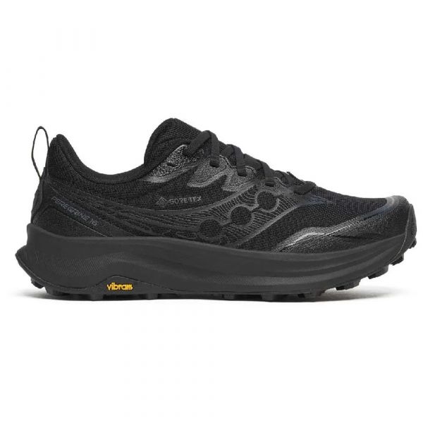 Saucony Sapatilhas de Trail Running Peregrine 16 Goretex Triple Black 38 1/2