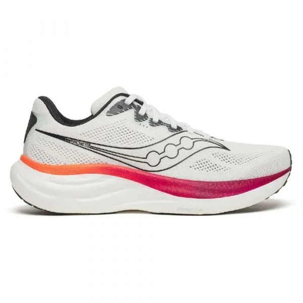 Saucony Sapatilhas de Running Ride 19 White / Crimson 43