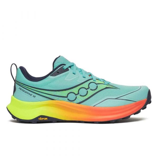 Saucony Sapatilhas de Trail Running Peregrine 16 Splash / Citron 43
