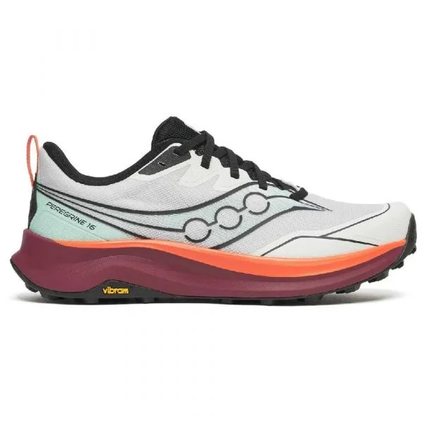 Saucony Sapatilhas de Trail Running Peregrine 16 White / Crimson 44 1/2