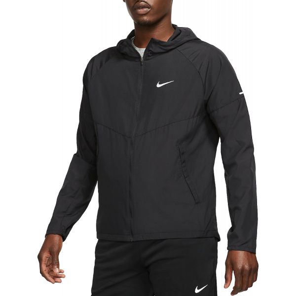 Nike Casaco com Capuz Repel Miler S Running Jacket dd4746-010 S Preto