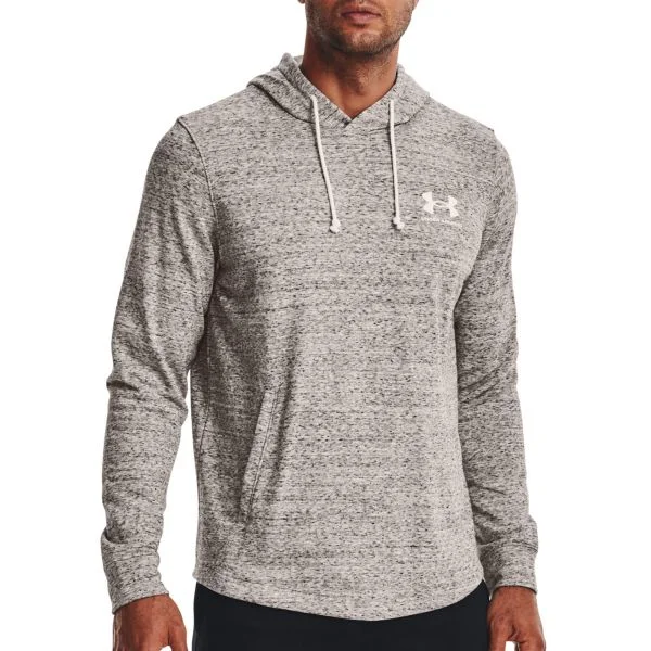 Under Armour Camisola com Capuz Rival Terry 1370401-112 M Cinzento