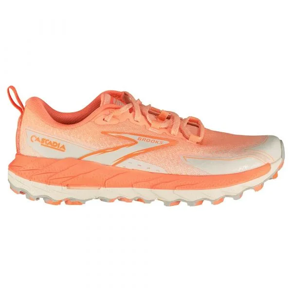 Brooks Sapatilhas de Trail Running Cascadia 18 Ember / Blue Wash / Flame 38