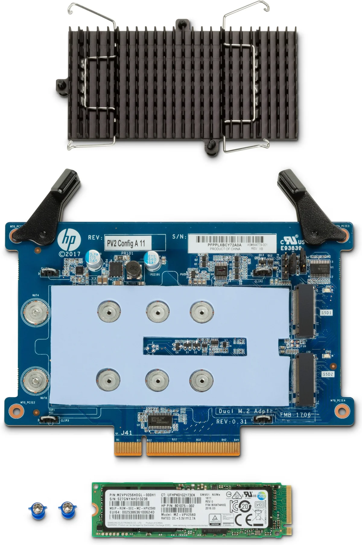 SSD HP 2TB HPZ Opal2 TLC M.2 - 2Y7W5AA