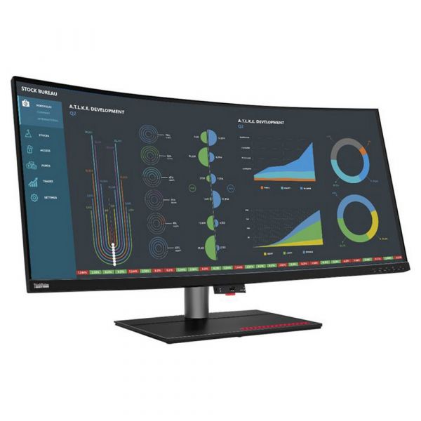 Monitor Lenovo 39.7" ThinkVision P40w-20 5K 75Hz Curvo IPS Thunderbolt 4